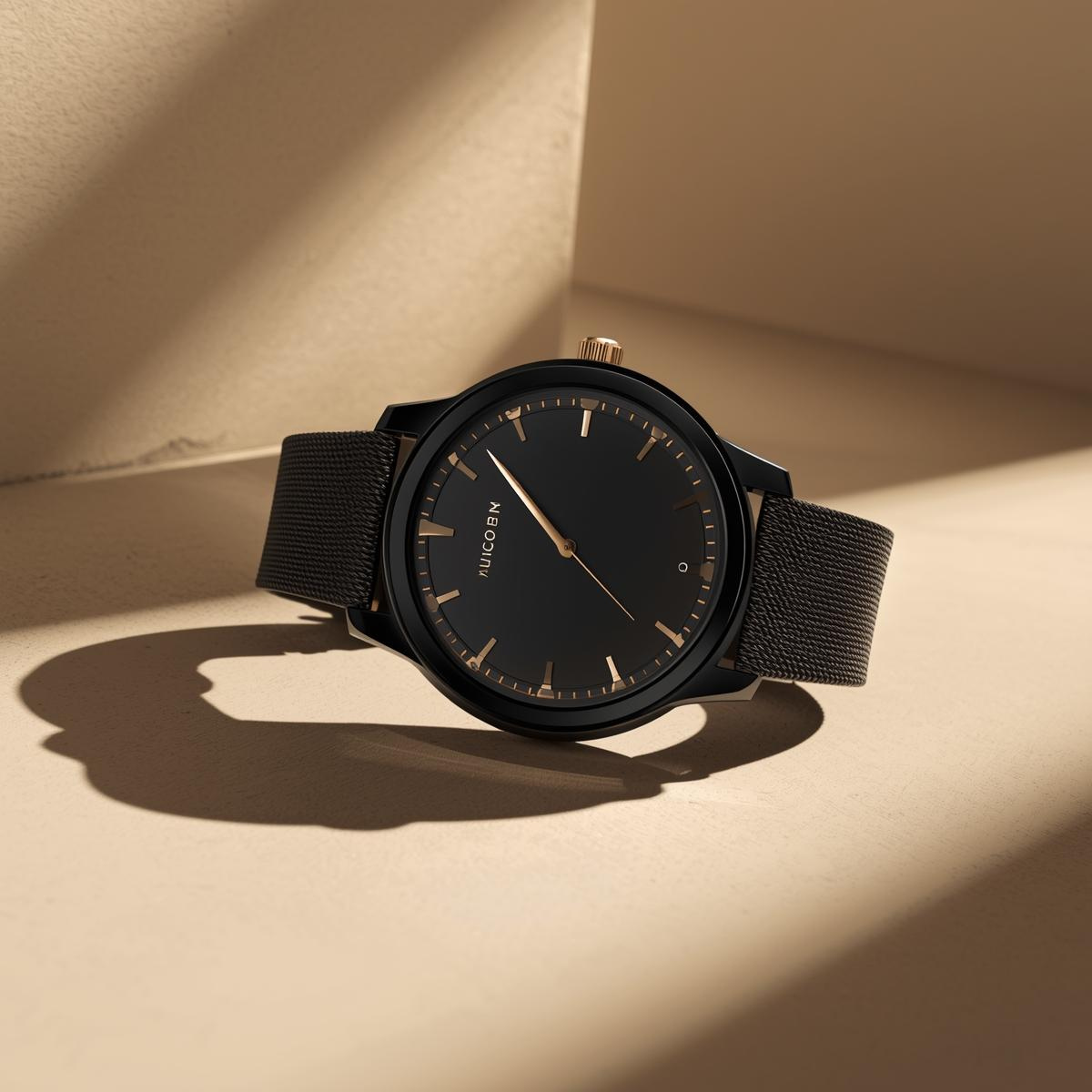 Signature watch close-up